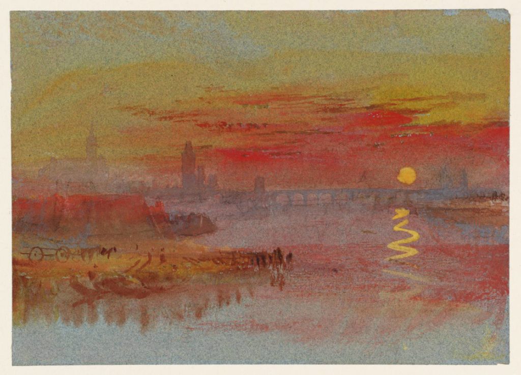 The Scarlet by Joseph Mallord William Turner (image from Tate)